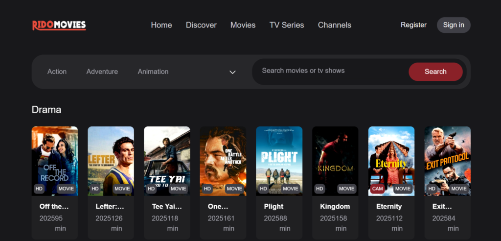 Moviesjoy Alternatives