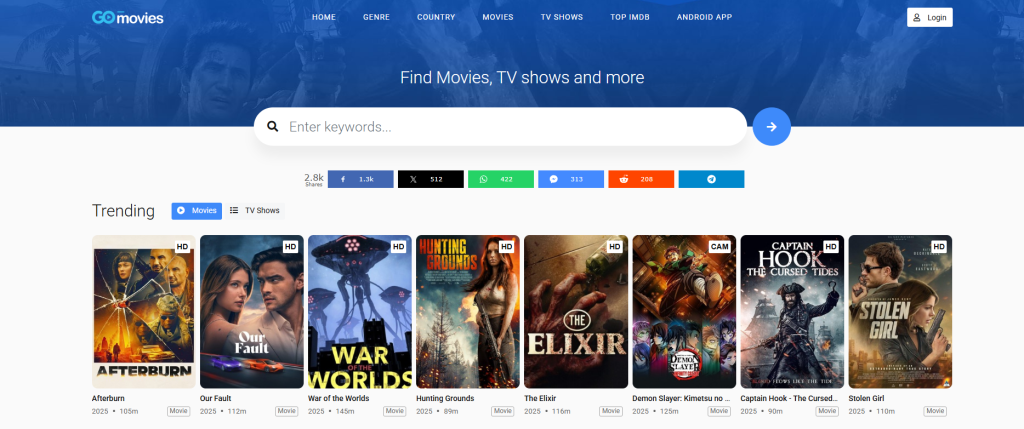 Watchseries Alternatives